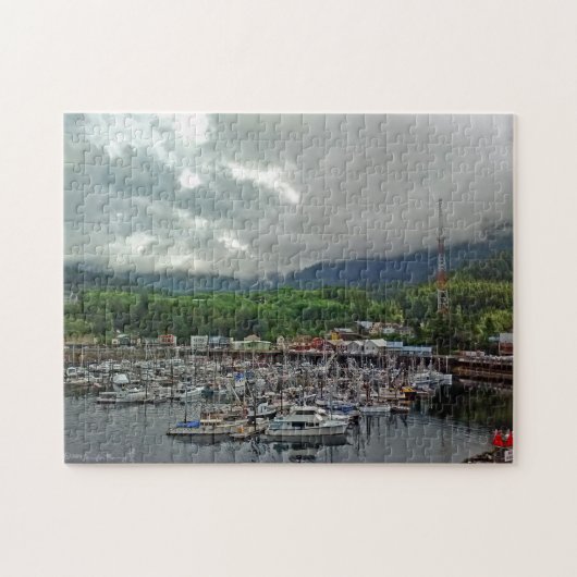 Ketchikan Harbour Puzzle Legpuzzel (Horizontaal)