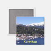 Ketchikan magneet (Voorkant / Achterkant)