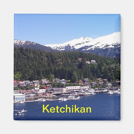 Ketchikan magneet (Voorkant)