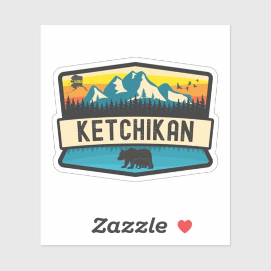 Ketchikan Sticker (Vel)