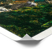 Ketchikan, Uitzicht van de stad Alaska - Eerste st Poster (Hoek)