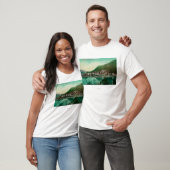Ketchikan, Uitzicht van de stad Alaska - Eerste st T-shirt (Unisex)