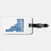 Ketchum Idaho houtnerf Bagagelabel (Achterkant horizontaal)