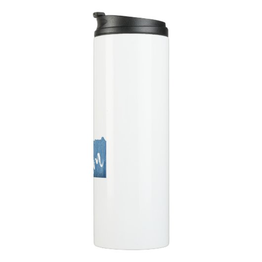 Ketchum Idaho houtnerf Thermosbeker (Geroteerd rechts)