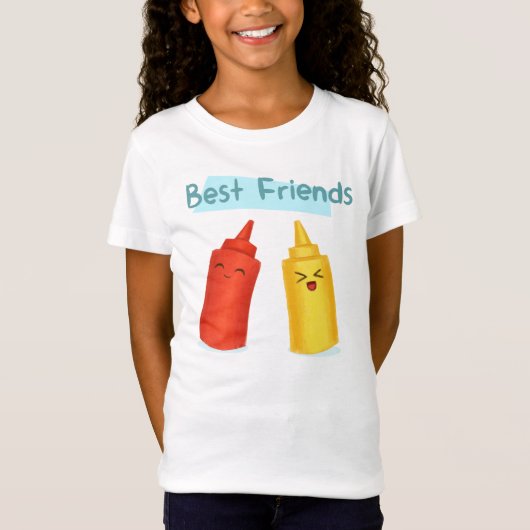 Ketchup Best Friend T-shirt (Voorkant)