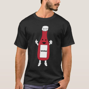 Ketchup Bottle Red Tomato Catsup T-shirt