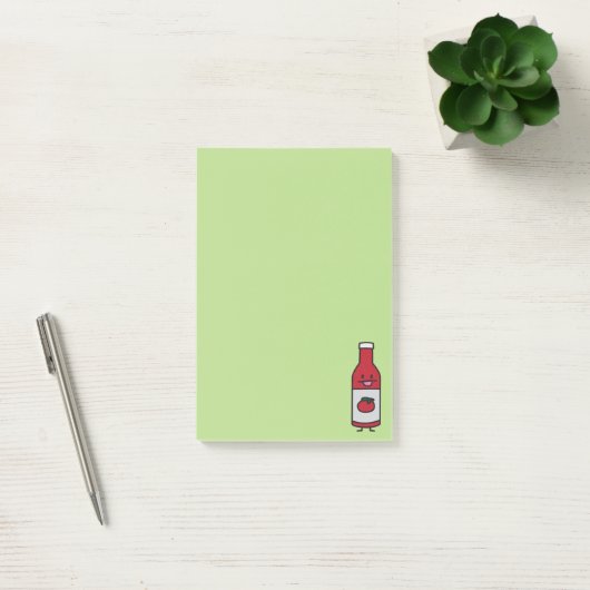 Ketchup Bottle Tomato Sauce Table condition fancy Post-it® Notes (Kantoor)