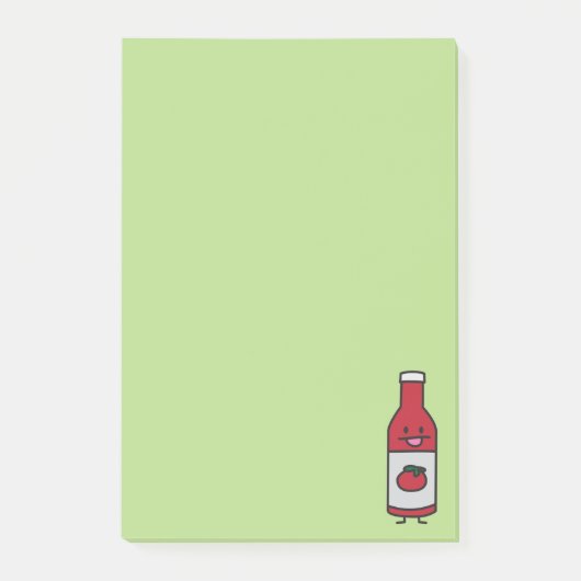 Ketchup Bottle Tomato Sauce Table condition fancy Post-it® Notes (Voorkant)