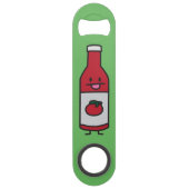 Ketchup Bottle Tomato Sauce Table condition fancy Speed Flessenopener (Voorkant)