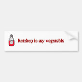 Ketchup Bumpersticker (Voorkant)
