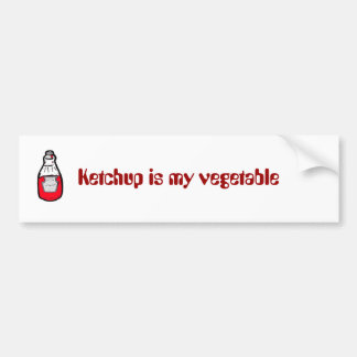Ketchup Bumpersticker