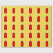 Ketchup Cadeaupapier (Vlak)