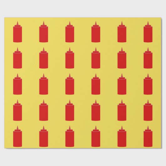 Ketchup Cadeaupapier (Vlak)