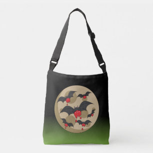 Ketchup Eater Vampire Bats Crossbody Tas