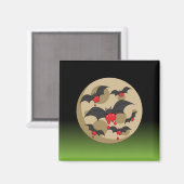 Ketchup Eater Vampire Bats Magneet (Voorkant / Achterkant)