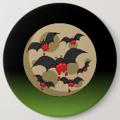 Ketchup Eater Vampire Bats Ronde Button 6,0 Cm (Voorkant)