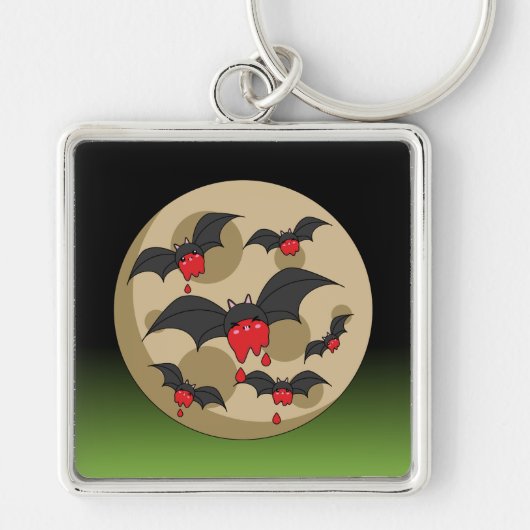 Ketchup Eater Vampire Bats Sleutelhanger (Voorkant)
