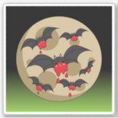 Ketchup Eater Vampire Bats Sticker (Voorkant)