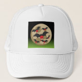 Ketchup Eater Vampire Bats Trucker Pet (Voorkant)