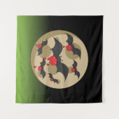 Ketchup Eater Vampire Bats Wandkleed (Voorkant (horizontaal))