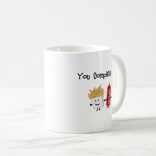 Ketchup en Fries! Koffiemok (Voorkant rechts)