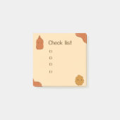 Ketchup en kipnugget  post-it® notes (Voorkant)