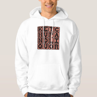 Ketchup en Liquor, Wordplay Joke Hoodie