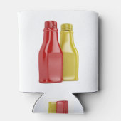 Ketchup en mosterd blikjeskoeler (Achterkant)