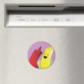 Ketchup en Mustard Magneet (Insitu (Vaatwasser))