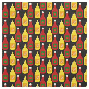 Ketchup en Mustard Stof