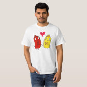 Ketchup en Mustard T-shirt (Voorkant volledig)