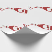 Ketchup Fles Cadeaupapier (Hoek)