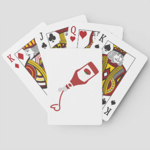 Ketchup Fles Pokerkaarten