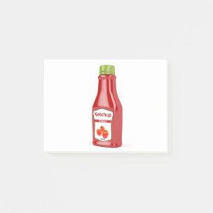 Ketchup-fles Post-it® Notes