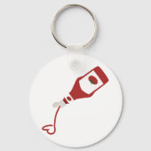 Ketchup Fles Sleutelhanger (Voorkant)