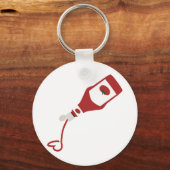 Ketchup Fles Sleutelhanger (Voorkant)