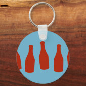 Ketchup-flessen Sleutelhanger (Voorkant)