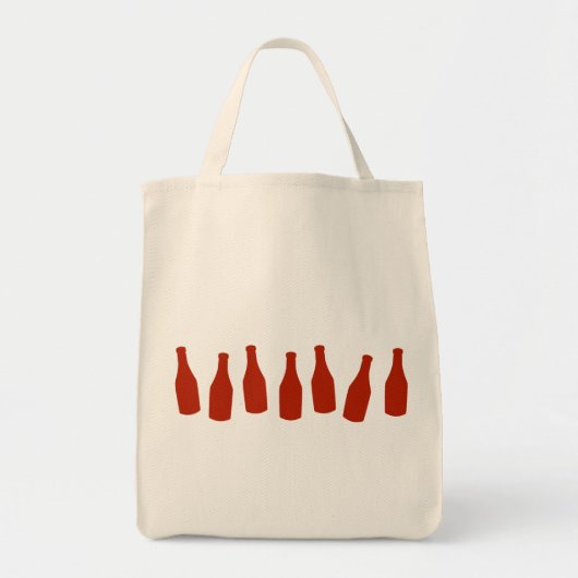 Ketchup-flessen Tote Bag (Voorkant)