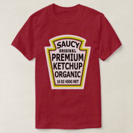 ketchup Hot Packet Halloween Taco Costume T-shirt