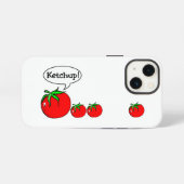 Ketchup Joke iPhone Hoesje (Achterkant horizontaal)