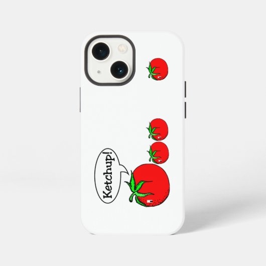 Ketchup Joke iPhone Hoesje (Achterkant)