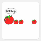 Ketchup Joke Sticker (Voorkant)