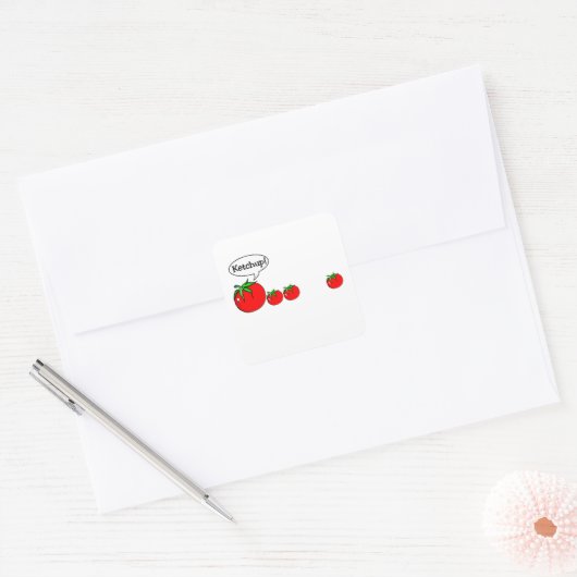 Ketchup Joke Sticker (Envelop)