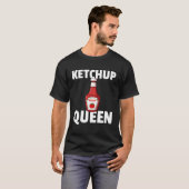 Ketchup koningin tomatensaus t-shirt (Voorkant volledig)