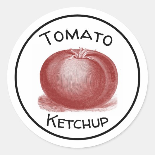 Ketchup Label (Voorkant)