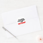 KETCHUP LOVER RONDE STICKER (Envelop)