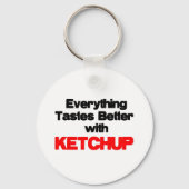 KETCHUP LOVER SLEUTELHANGER (Voorkant)