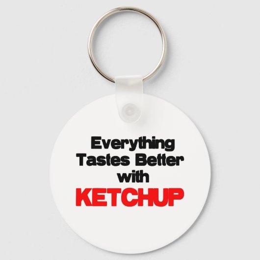 KETCHUP LOVER SLEUTELHANGER (Voorkant)