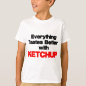 KETCHUP LOVER T-SHIRT (Voorkant)