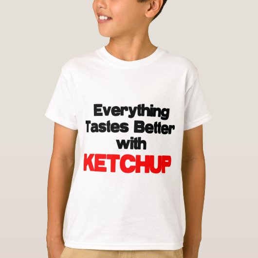 KETCHUP LOVER T-SHIRT (Voorkant)